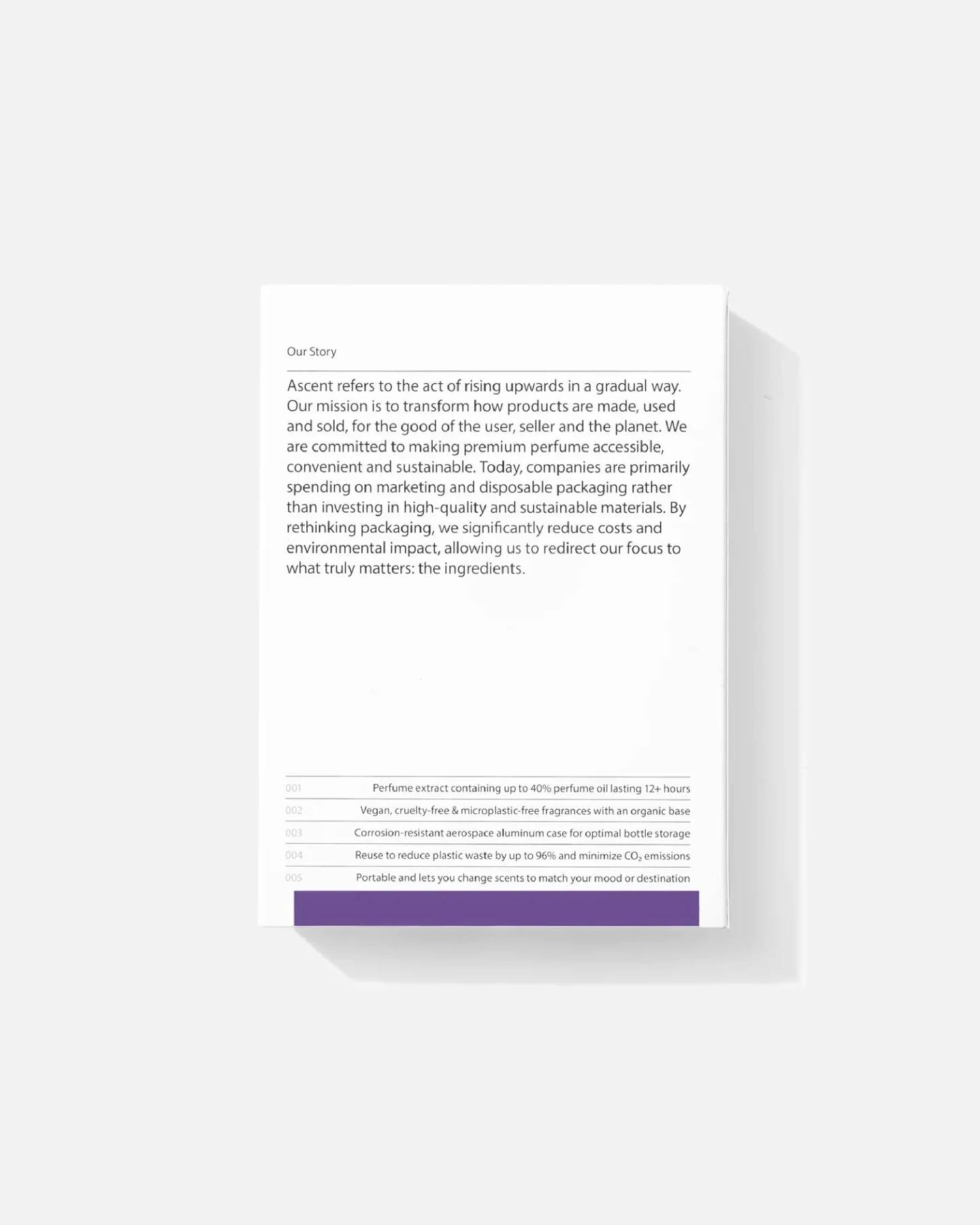 Ascent Purple Parfym Starter Pack