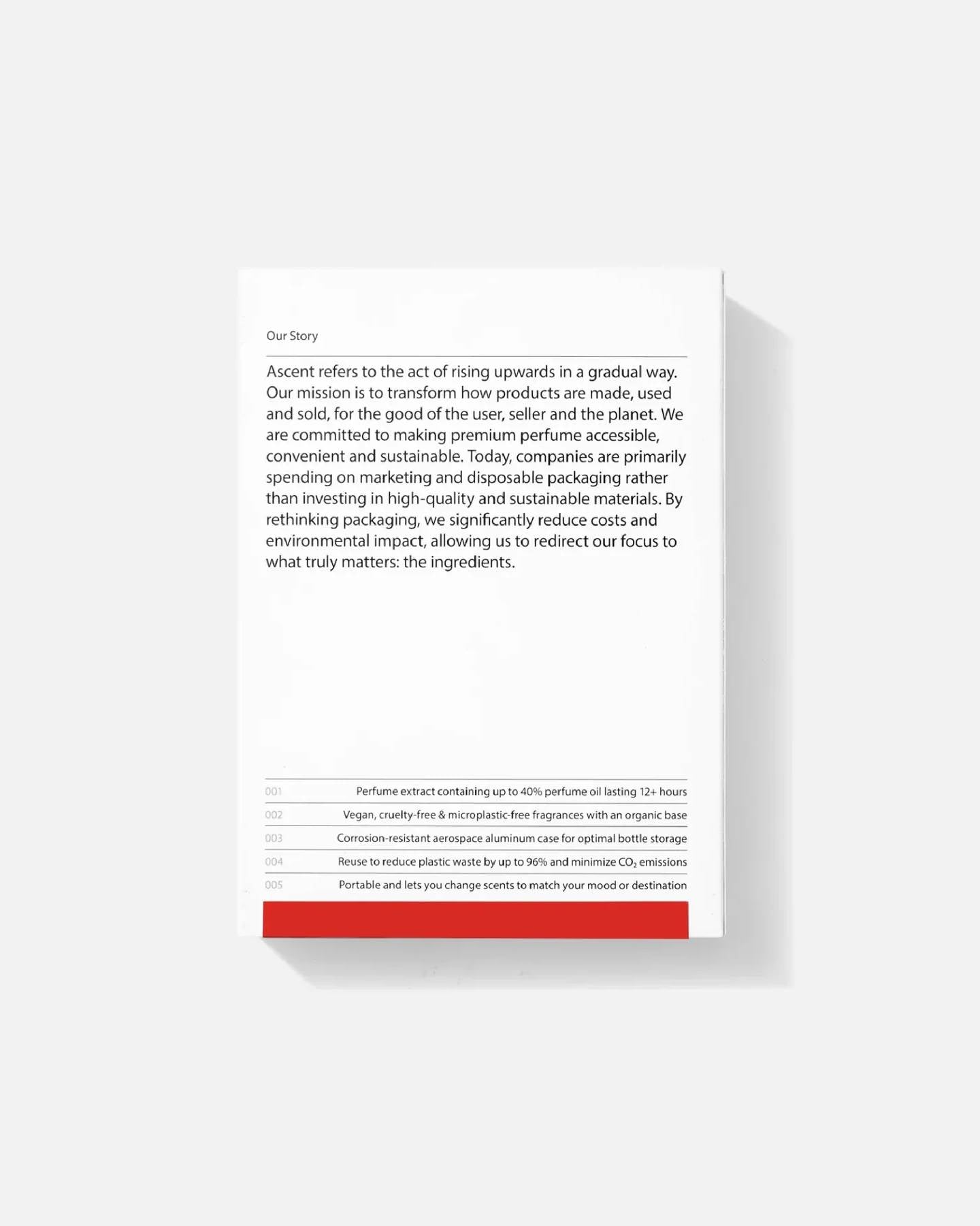 Ascent Red Parfym Starter Pack