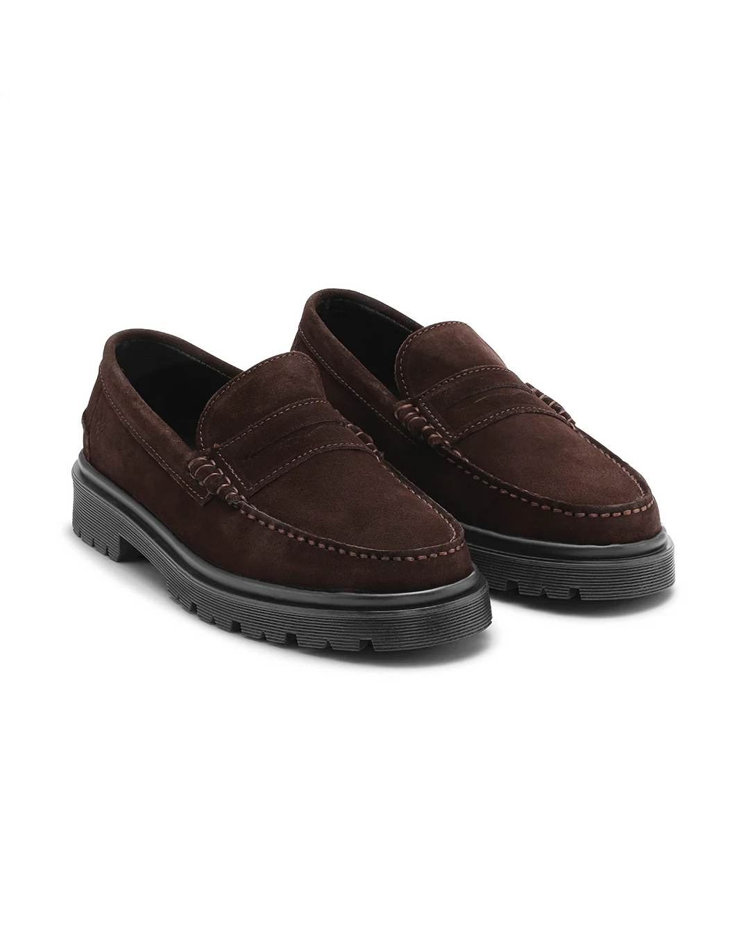 Austin Suede Loafers - Brown