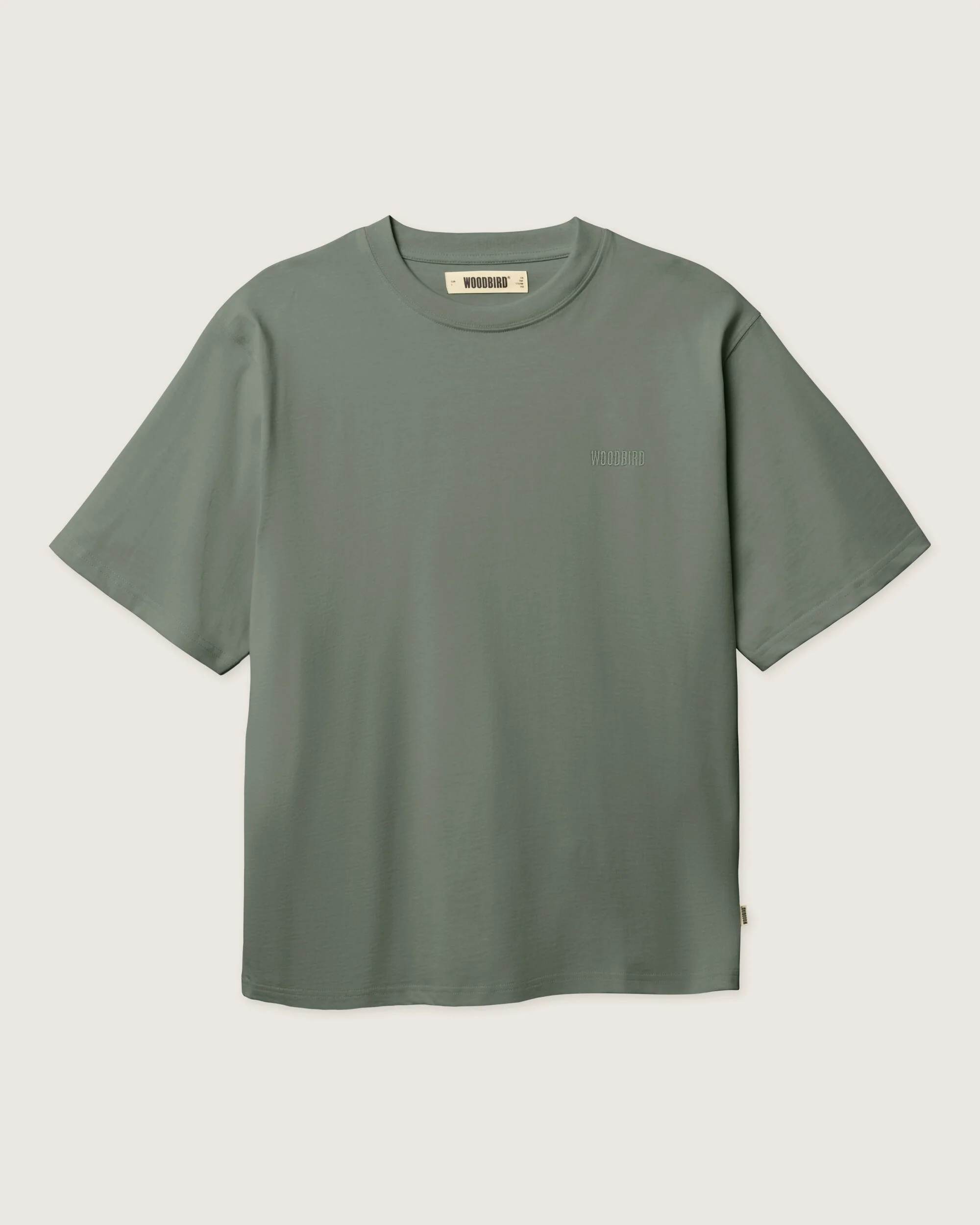 New Baine Base T-Shirt - Grey Green