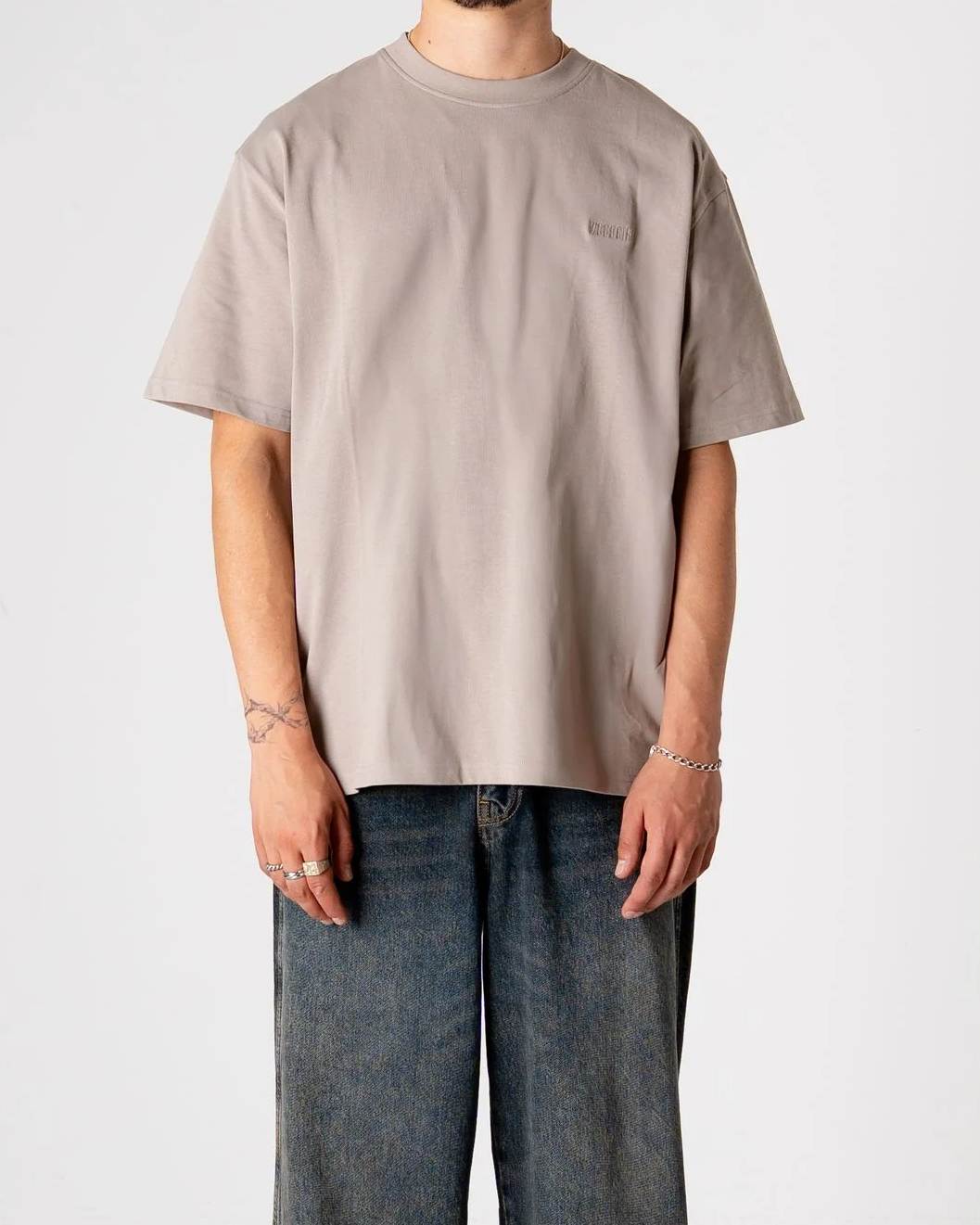 New Baine Base T-Shirt - Stone