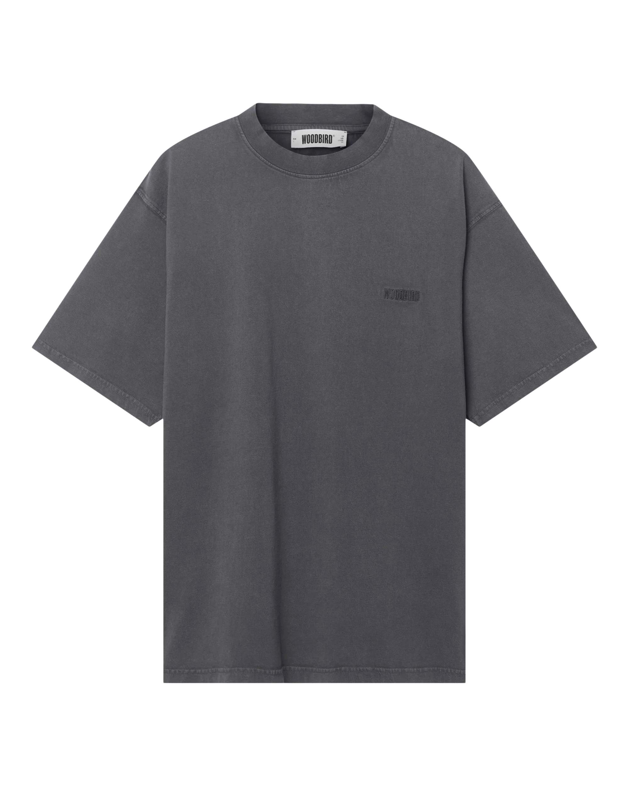Baine Washed T-Shirt - Slate Blue