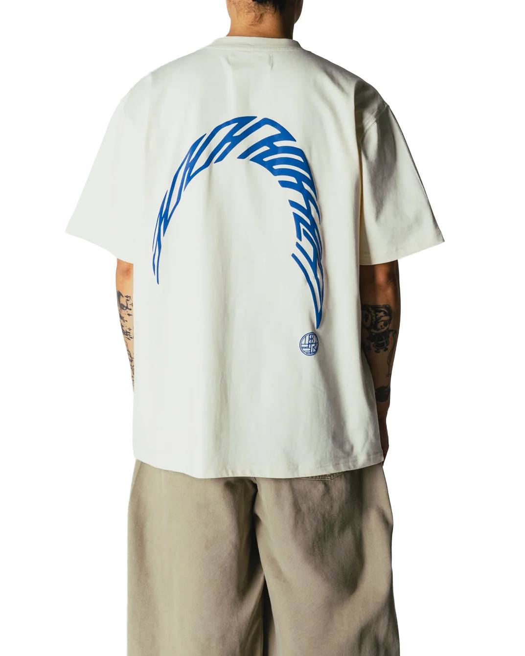 Baine Warp T-Shirt - Vit