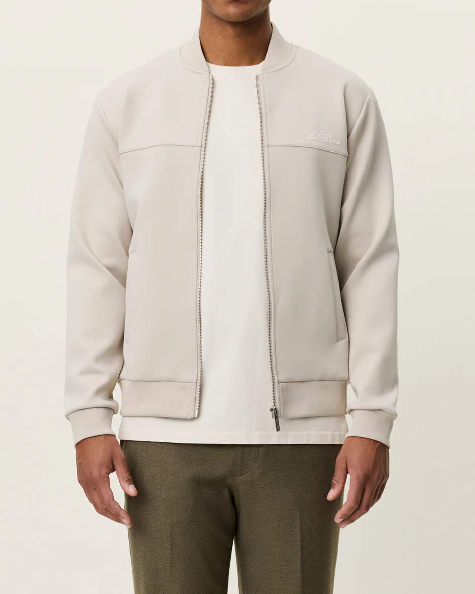 Ballier Crew Track Jacket - Light Sand