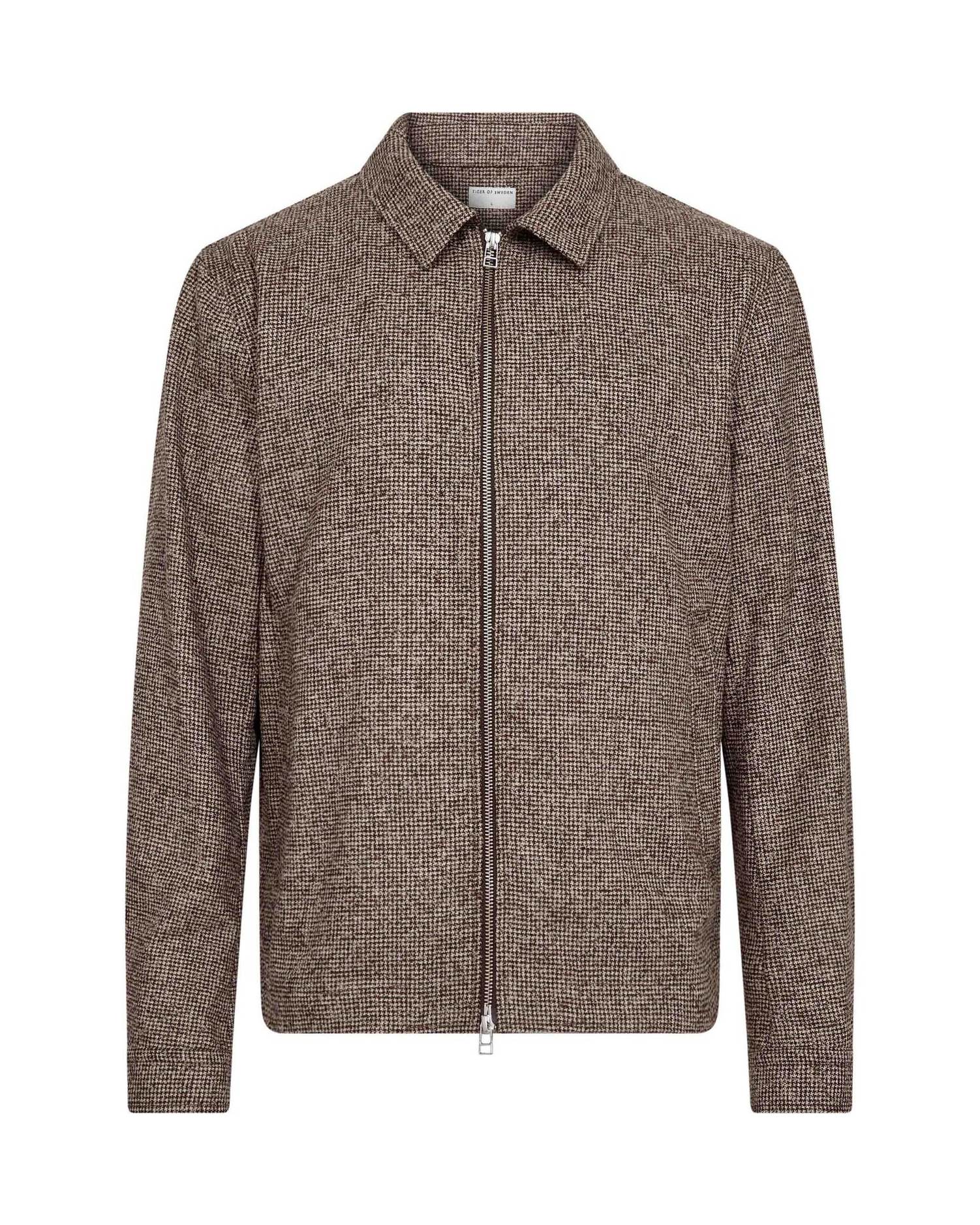 Barnaby Zip Överskjorta - Mud