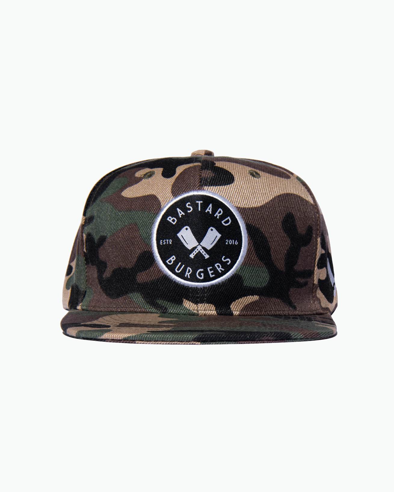 Bastard Badge Keps - Camo