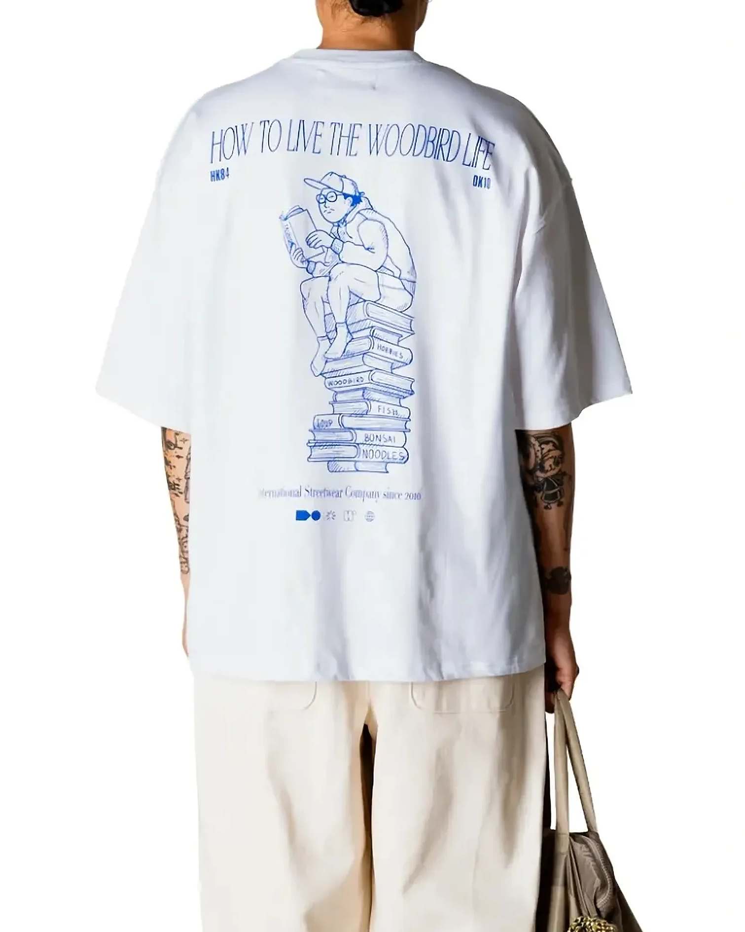 Beam Book T-Shirt - Vit