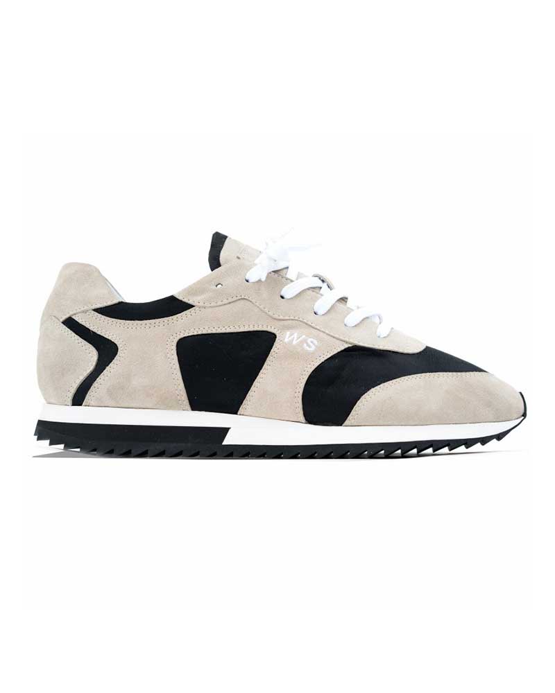 Beige x Black Sneakers