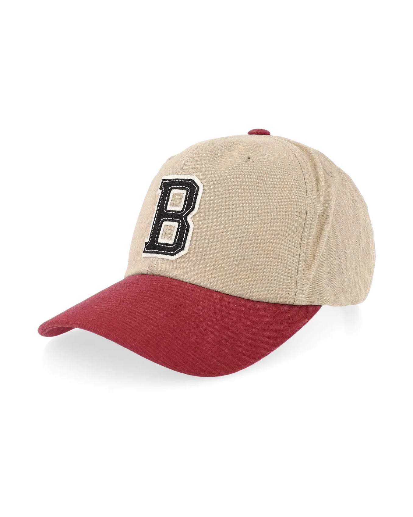 Big B MP ADJ Keps - Sand/Burgundy