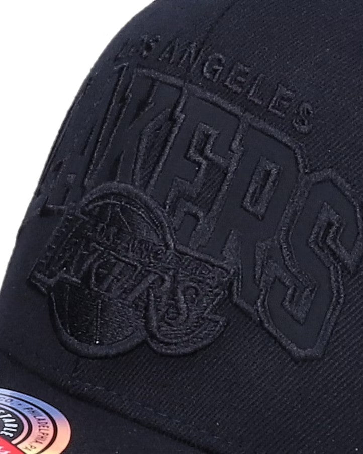 Black Out Arch Los Angeles Lakers Keps