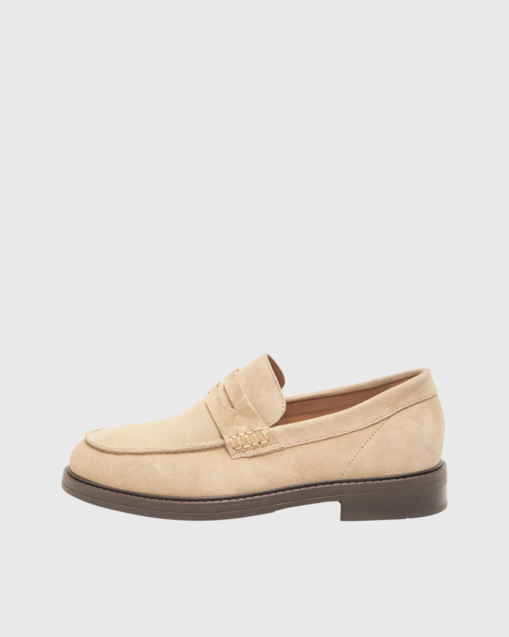 Blake Suede Penny Loafers