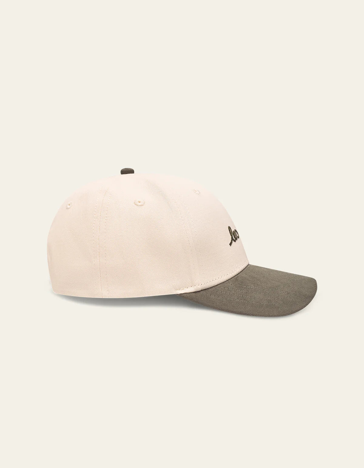 Brad Contrast Suede Baseball Keps