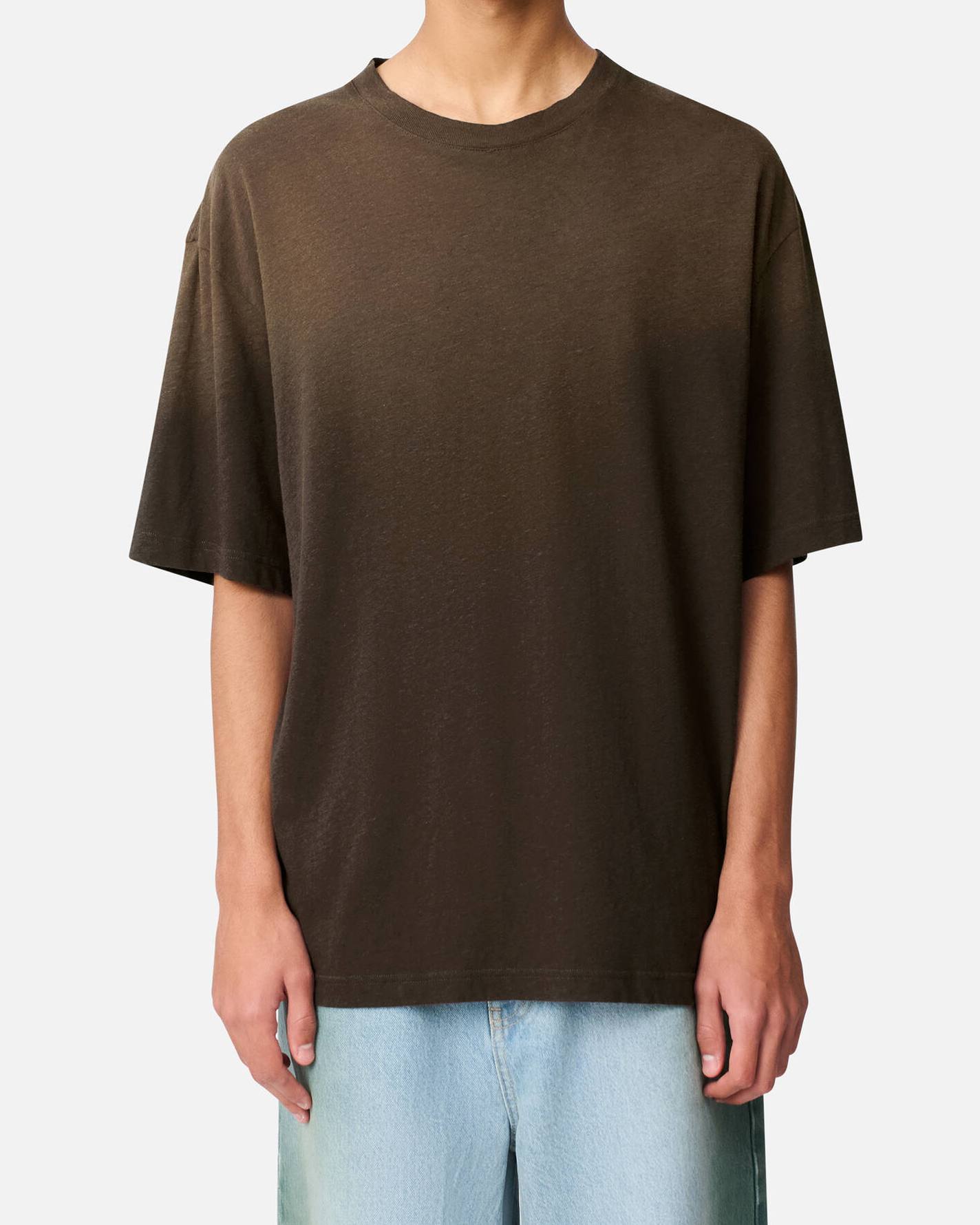 Bubble Reverse T-Shirt - Dark Brown
