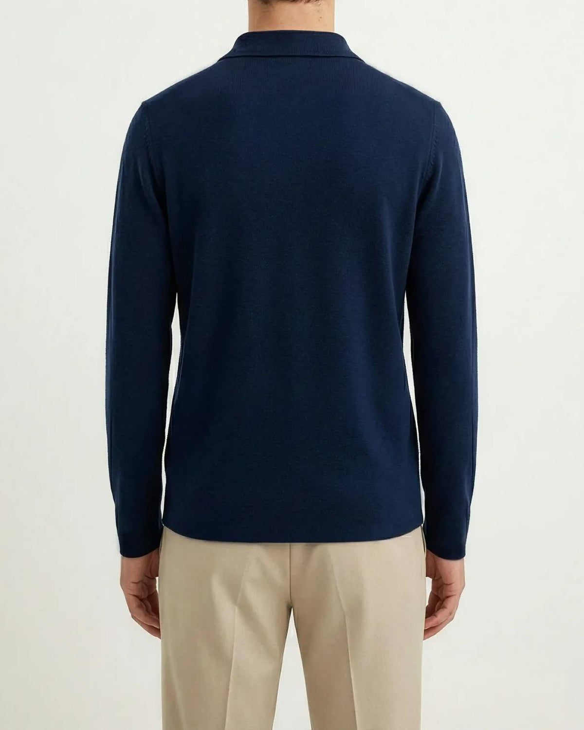 Caleb Knitted Half Zip Tröja
