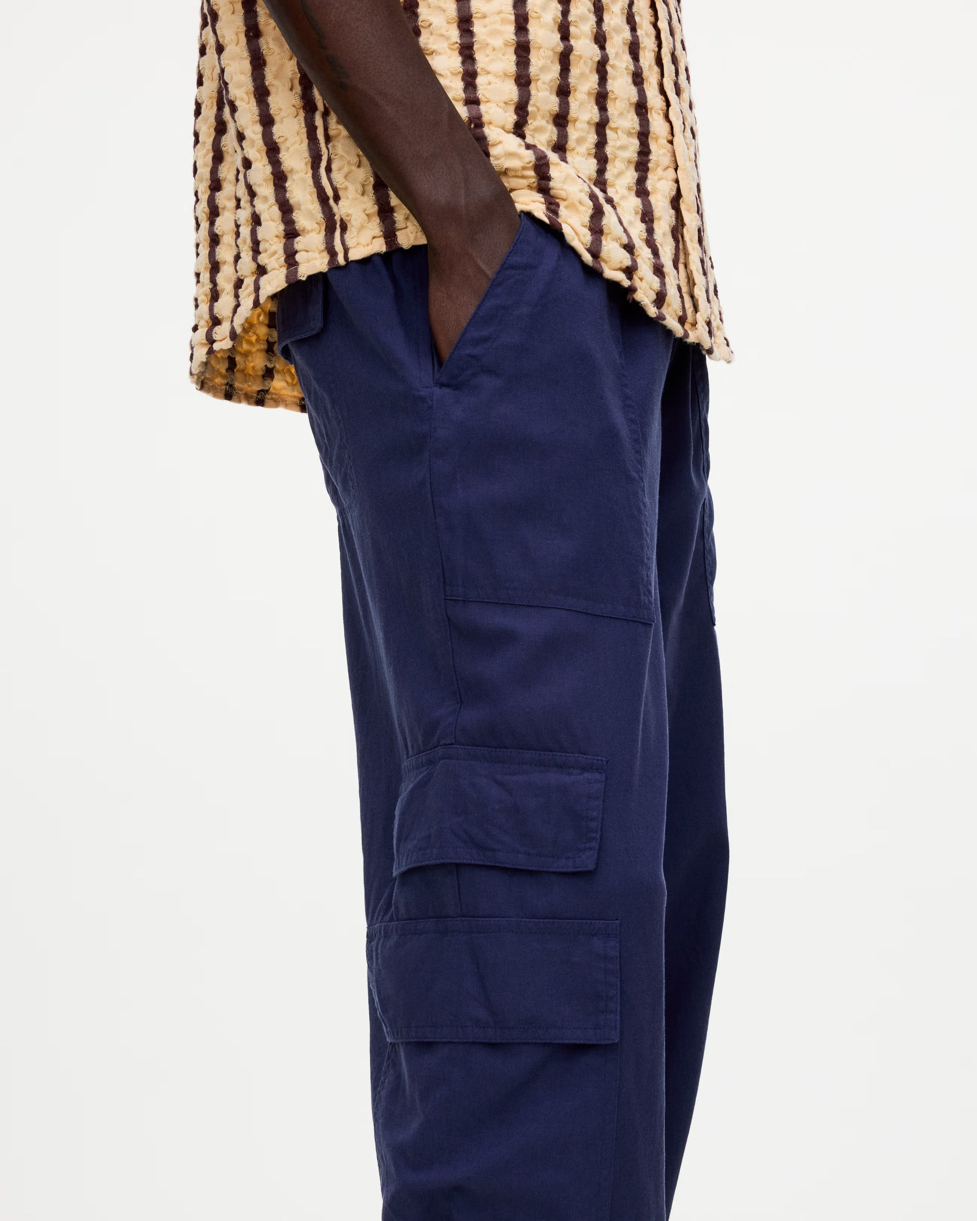 Cargo Linen Byxor