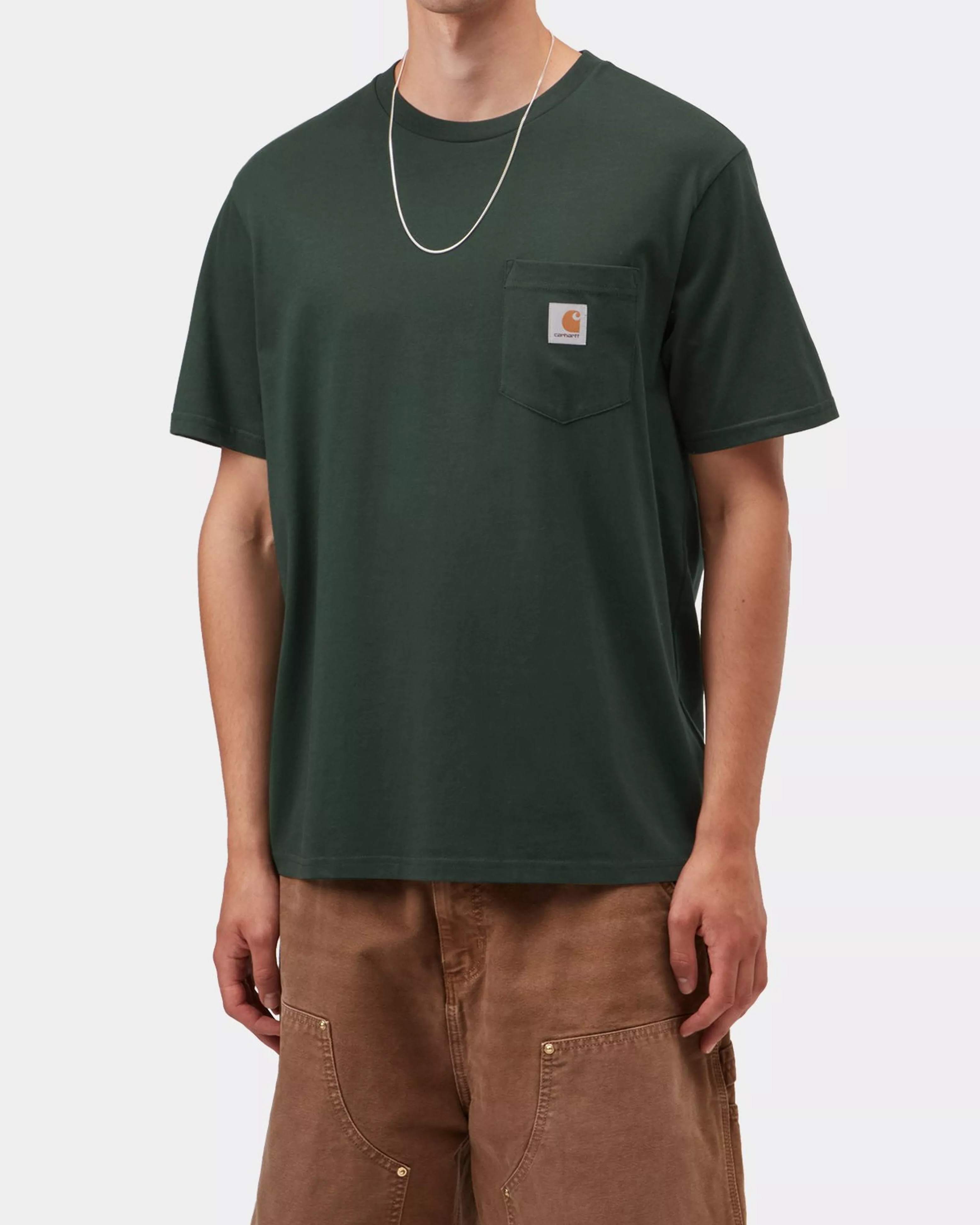 Carhartt Pocket T-Shirt - Dark Scarab