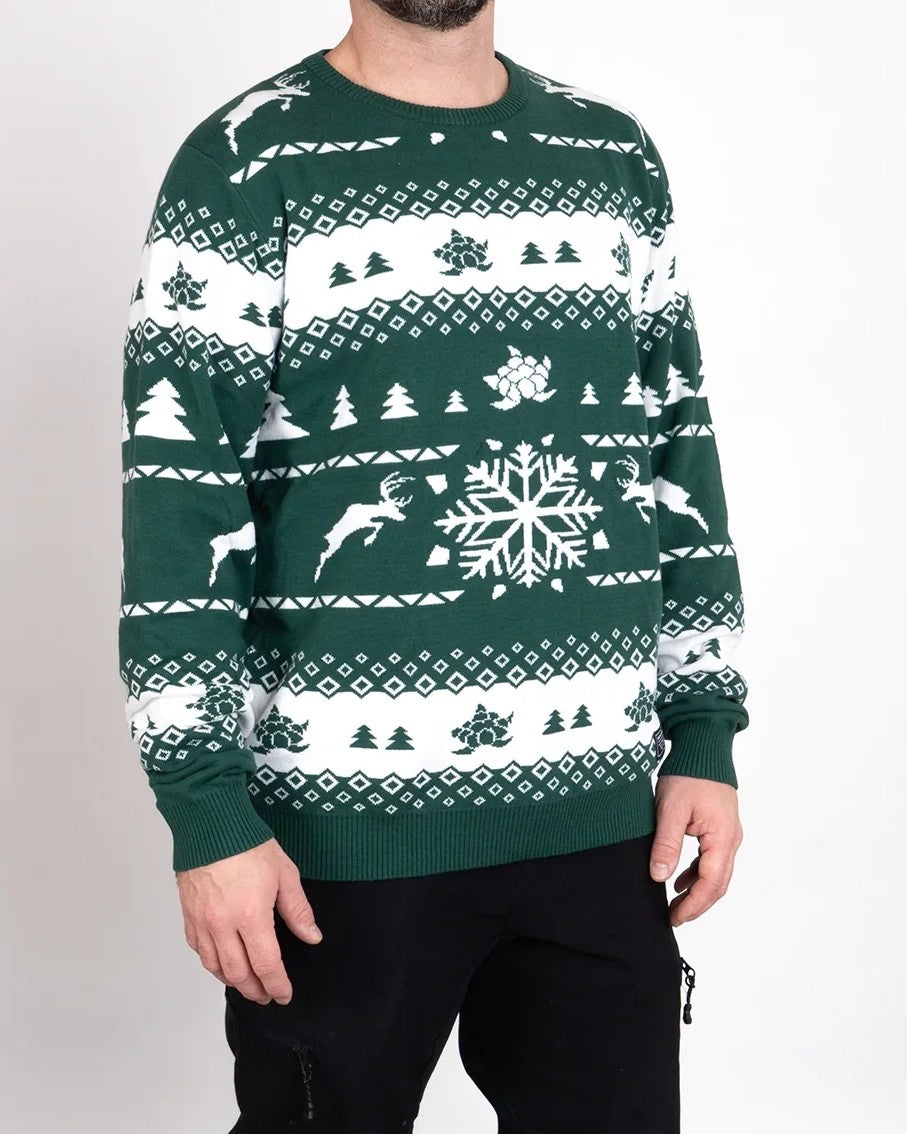 CB Jul Tröja - Hunter Green