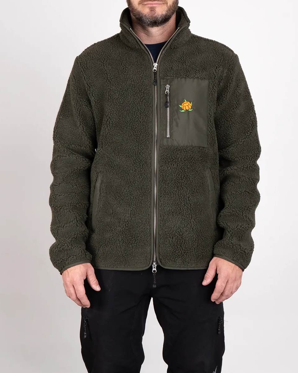 CB Pile Jacka - Dark Olive