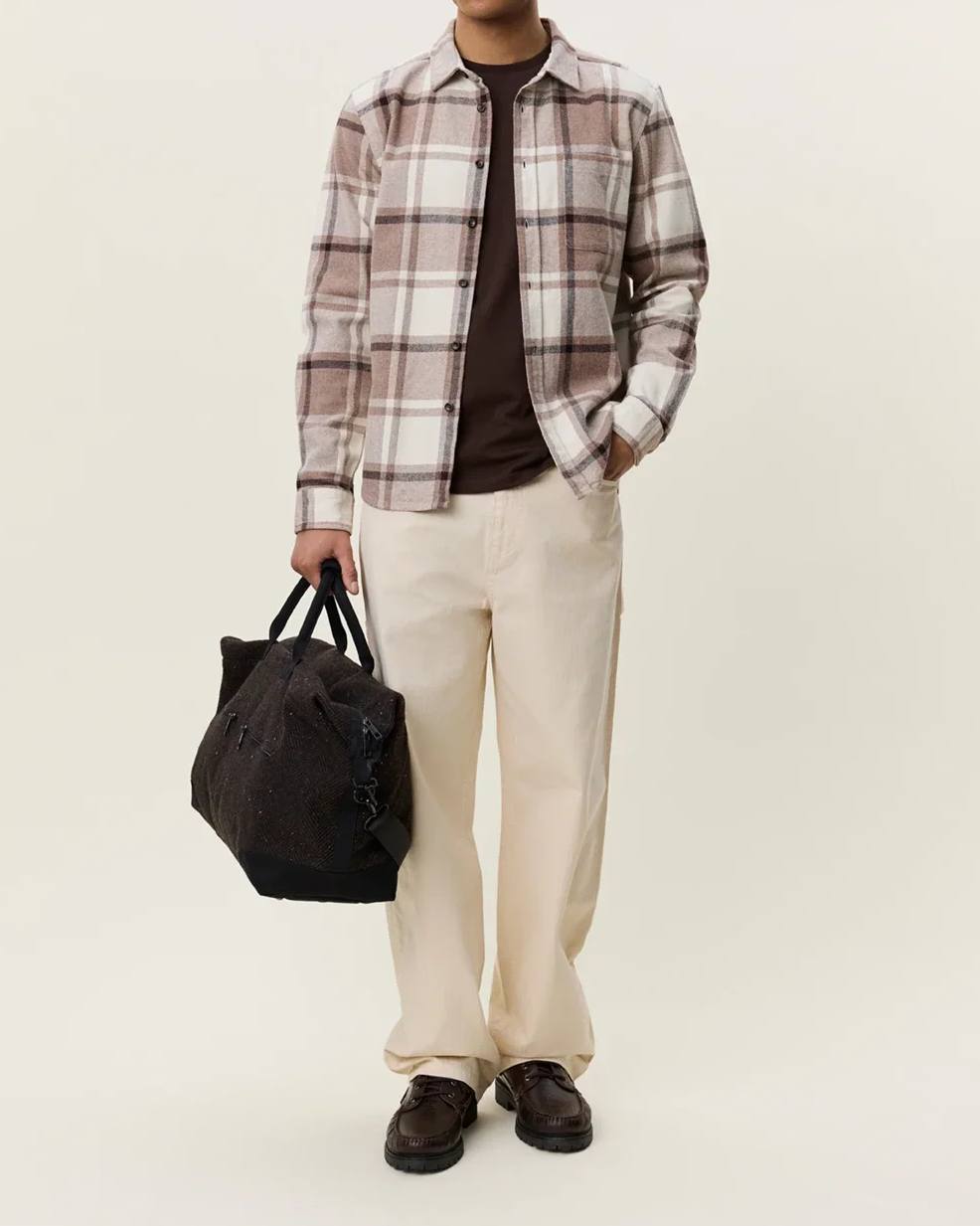 Check Flannel Skjorta