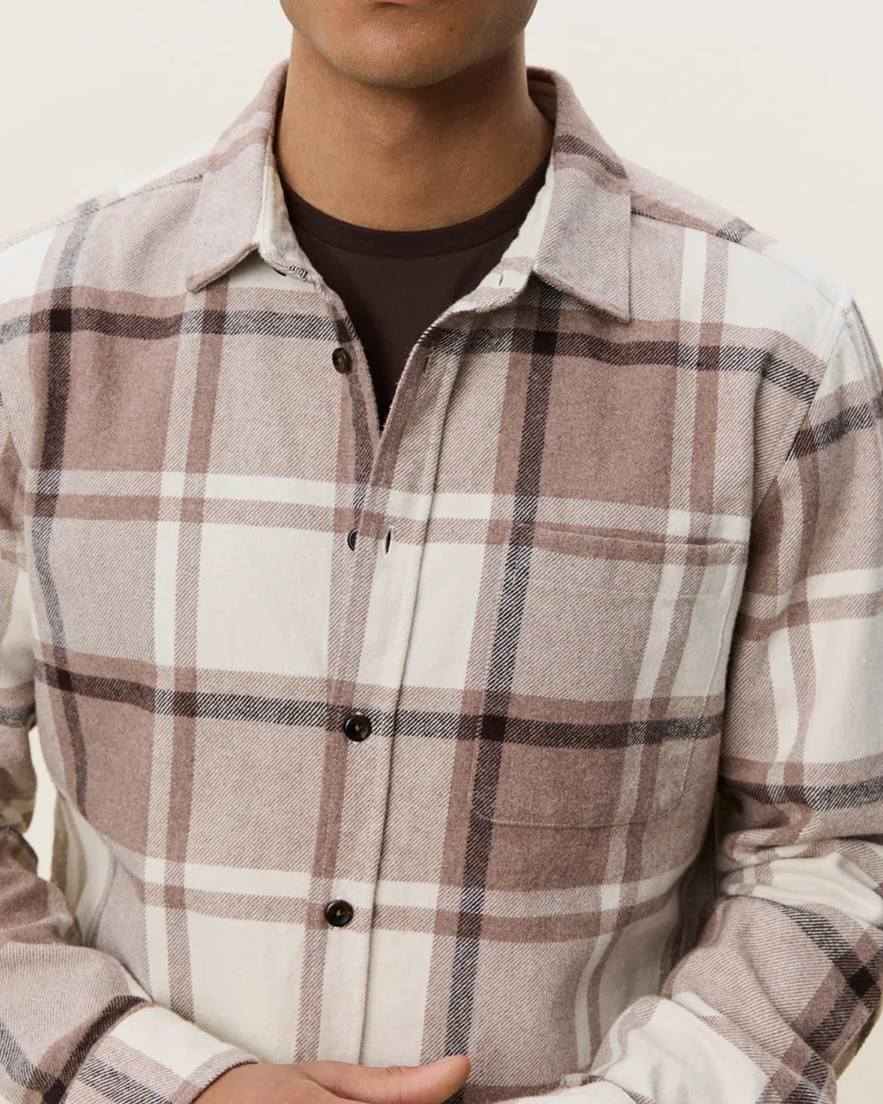 Check Flannel Skjorta