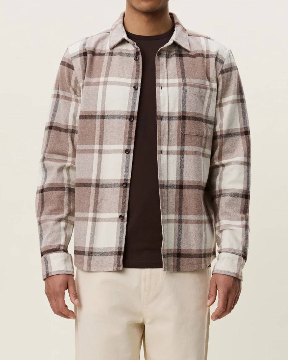 Check Flannel Skjorta