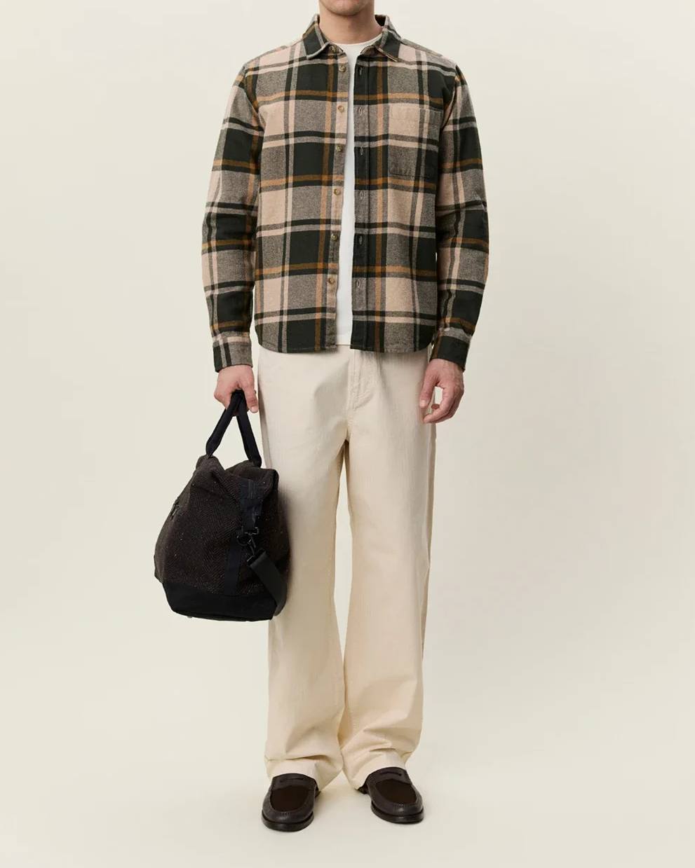 Check Flannel Skjorta