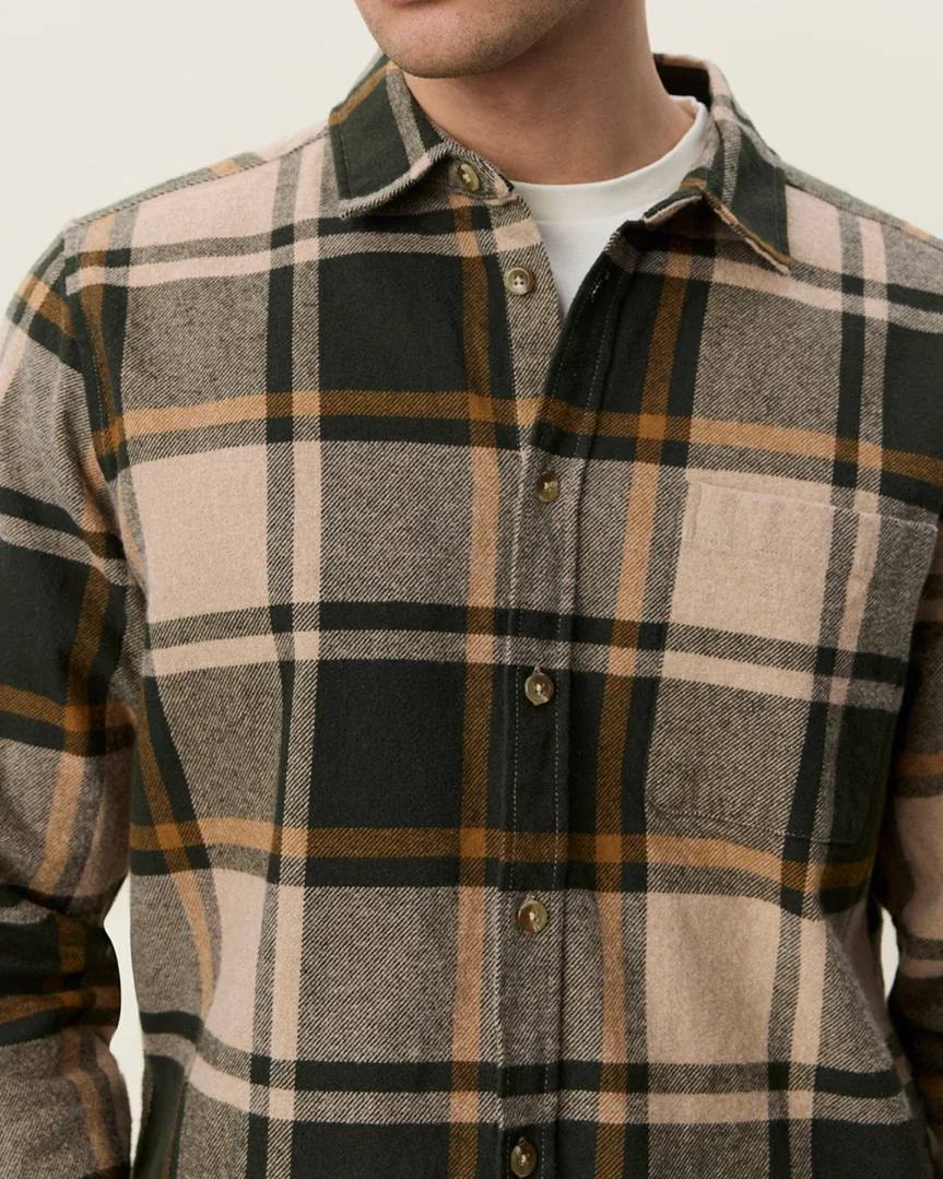 Check Flannel Skjorta