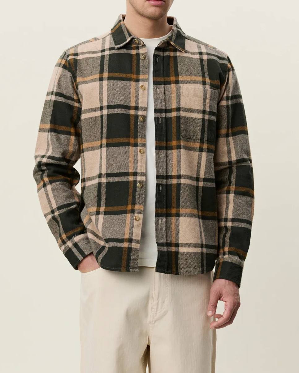 Check Flannel Skjorta