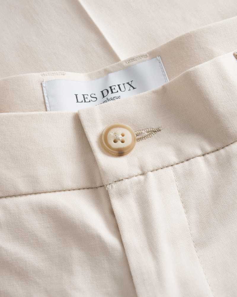 Como Reg Cotton Linen Byxor