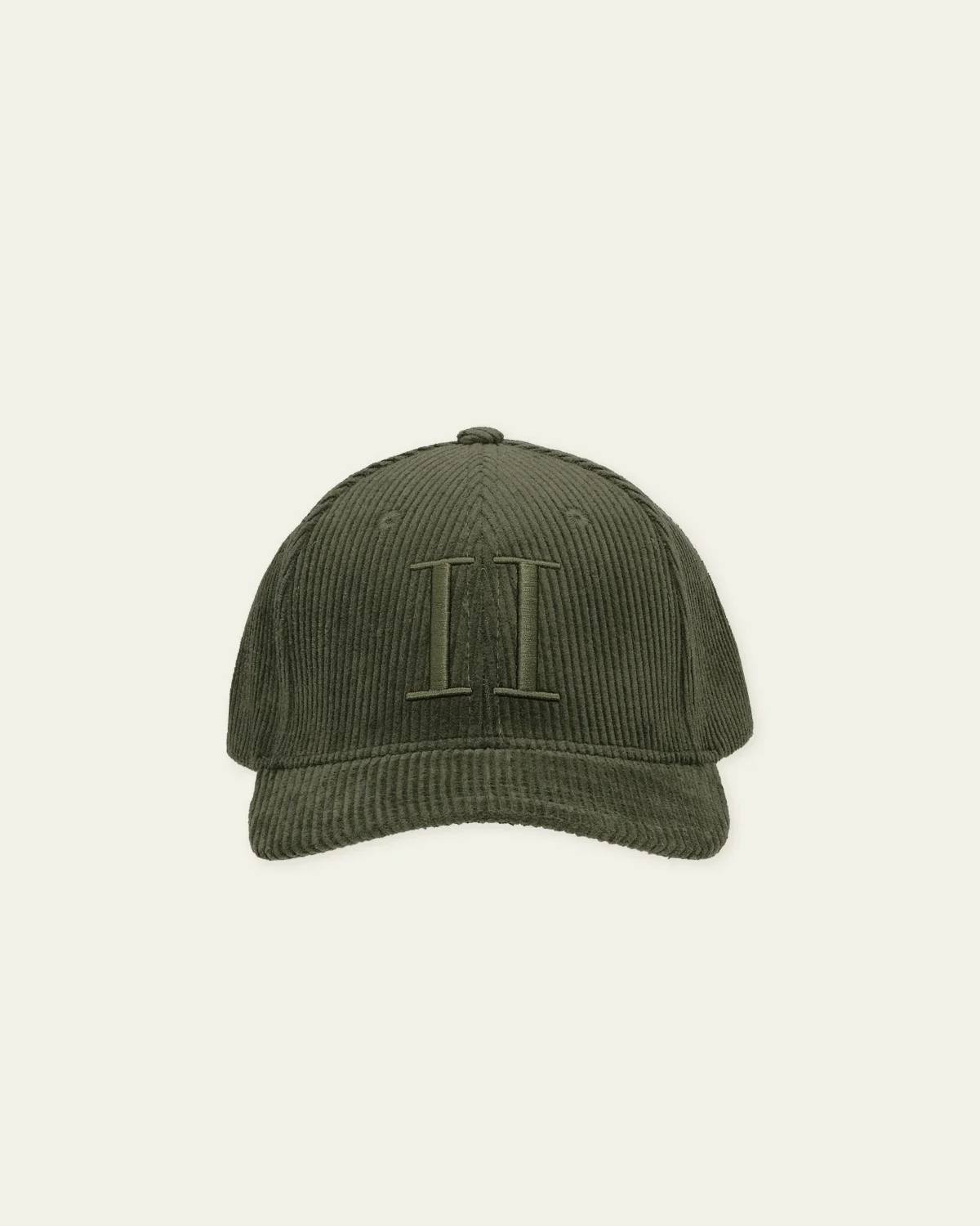 Core Corduroy Baseball Keps - Duffel Bag Green