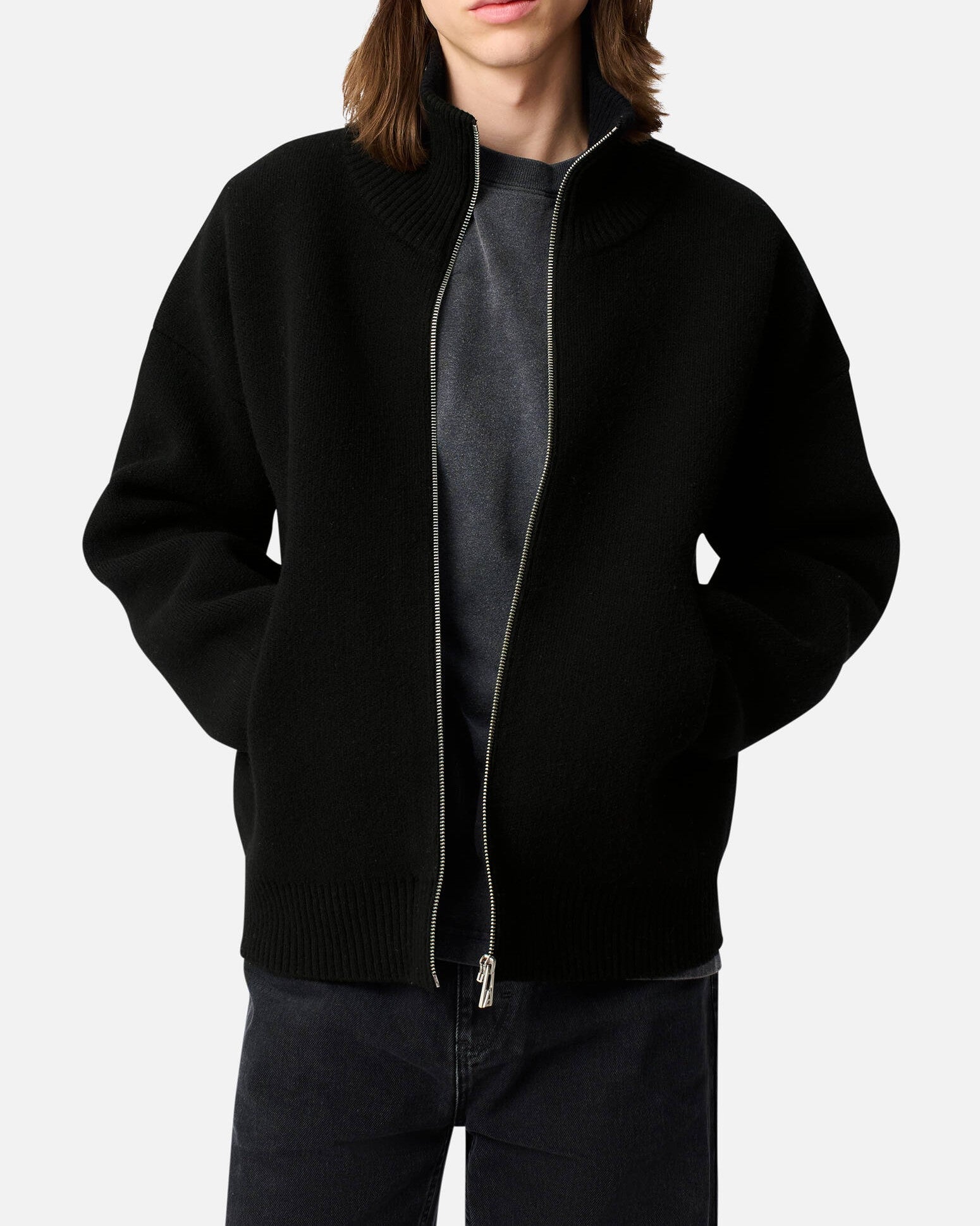 Core Zip Up Sweater