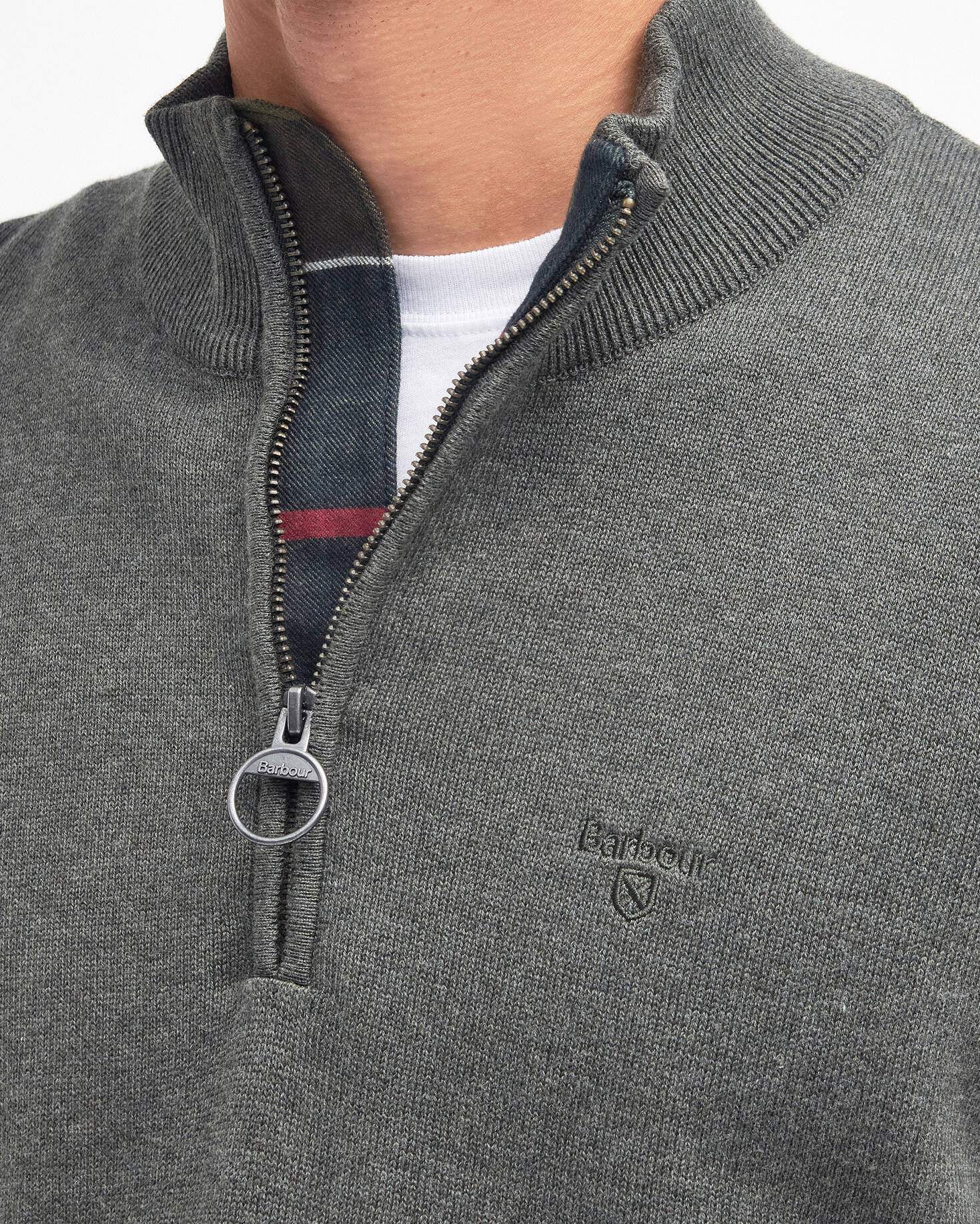 Barbour Cotton HZ Knit Tröja