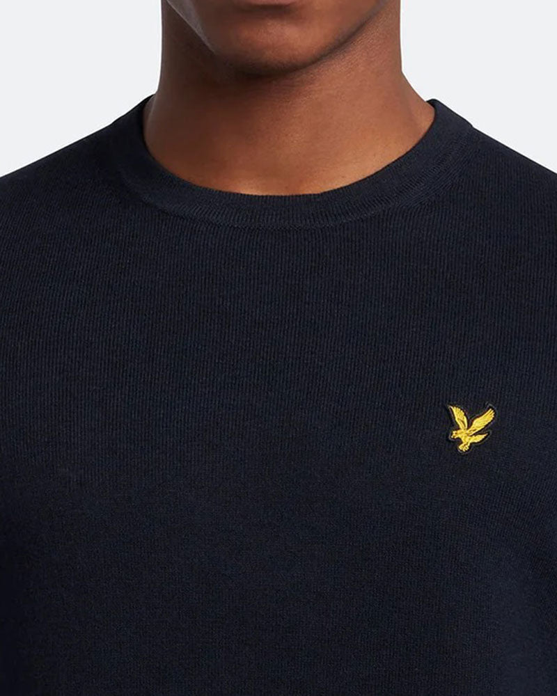 Cotton Merino Crew Tröja