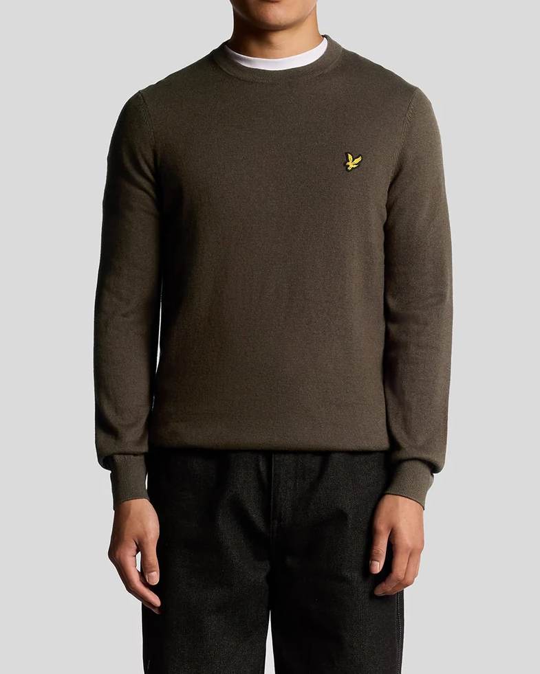 Cotton Merino Crew Tröja