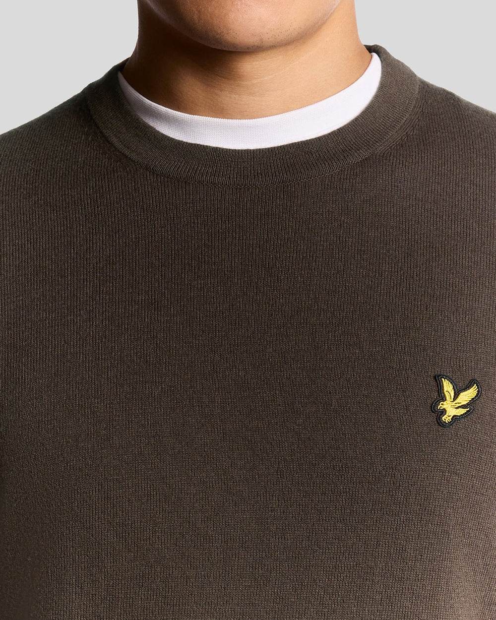 Cotton Merino Crew Tröja