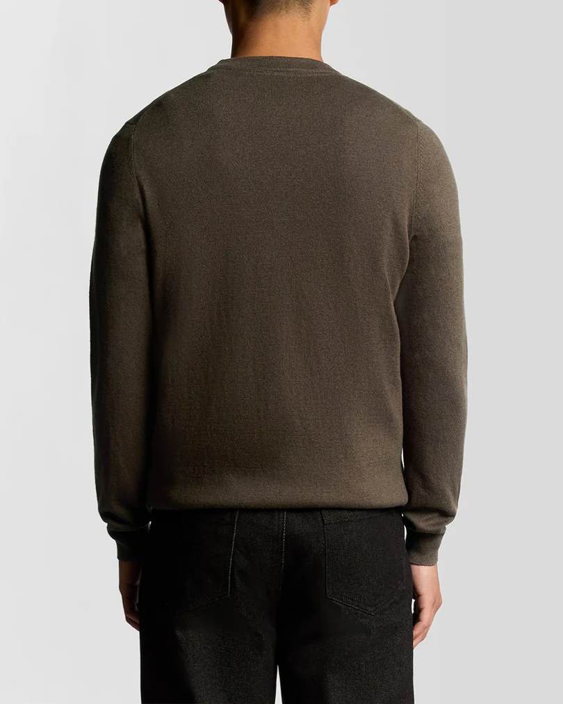 Cotton Merino Crew Tröja