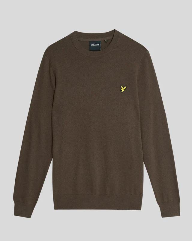 Cotton Merino Crew Tröja