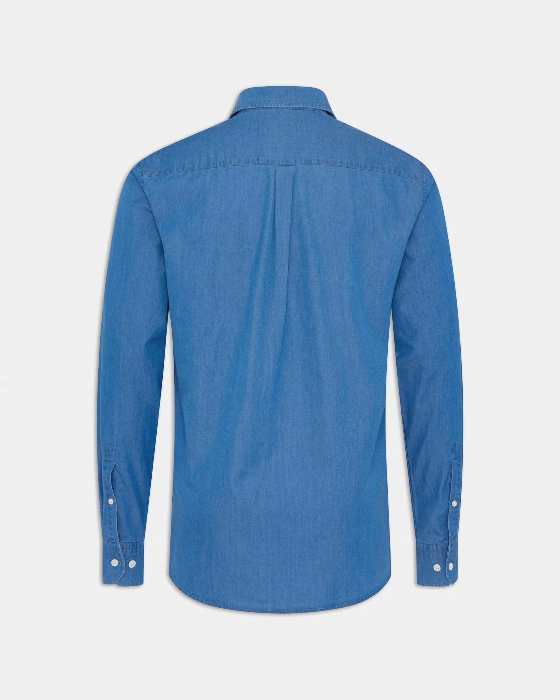 Cut Away Denim Reg Fit Skjorta