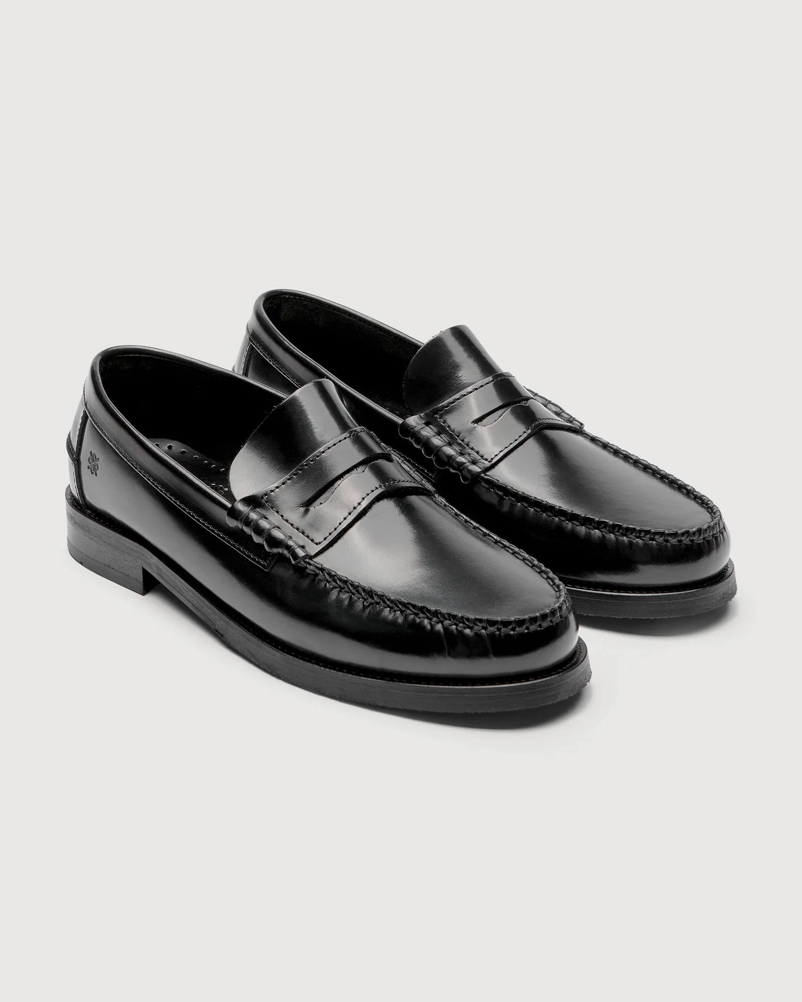 Dallas Polido Loafers - Black