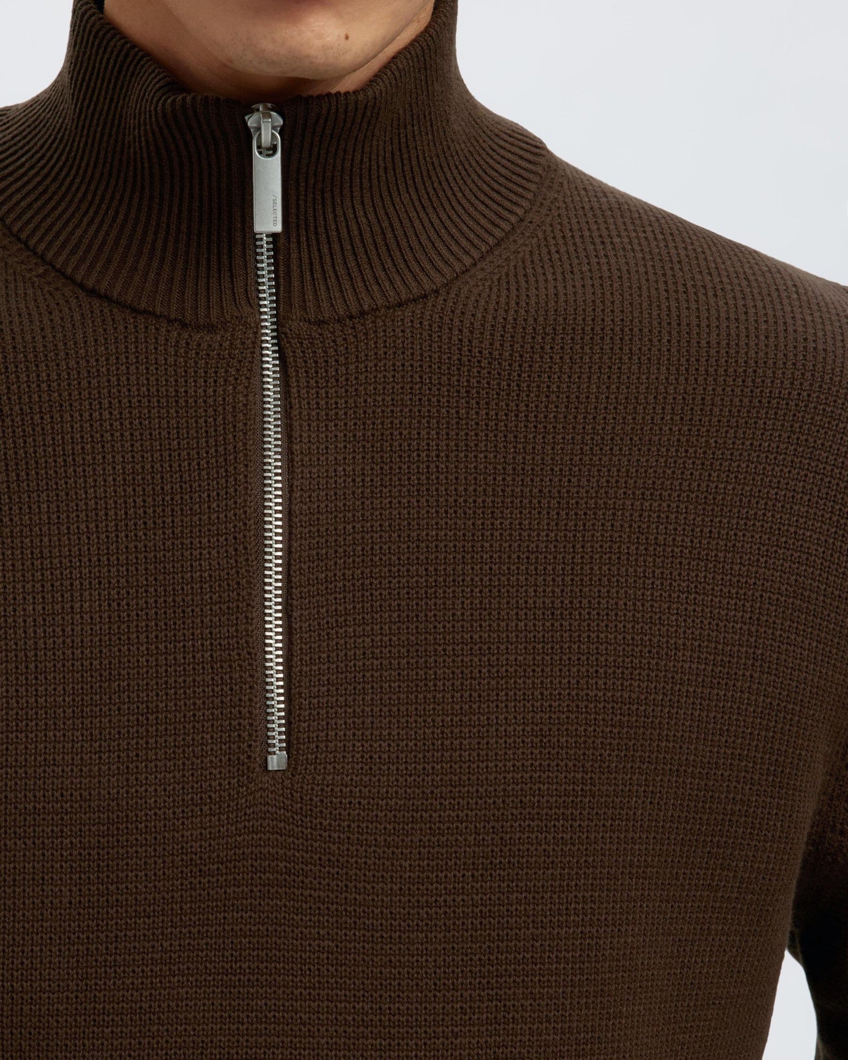 Dane Structure Half Zip Tröja