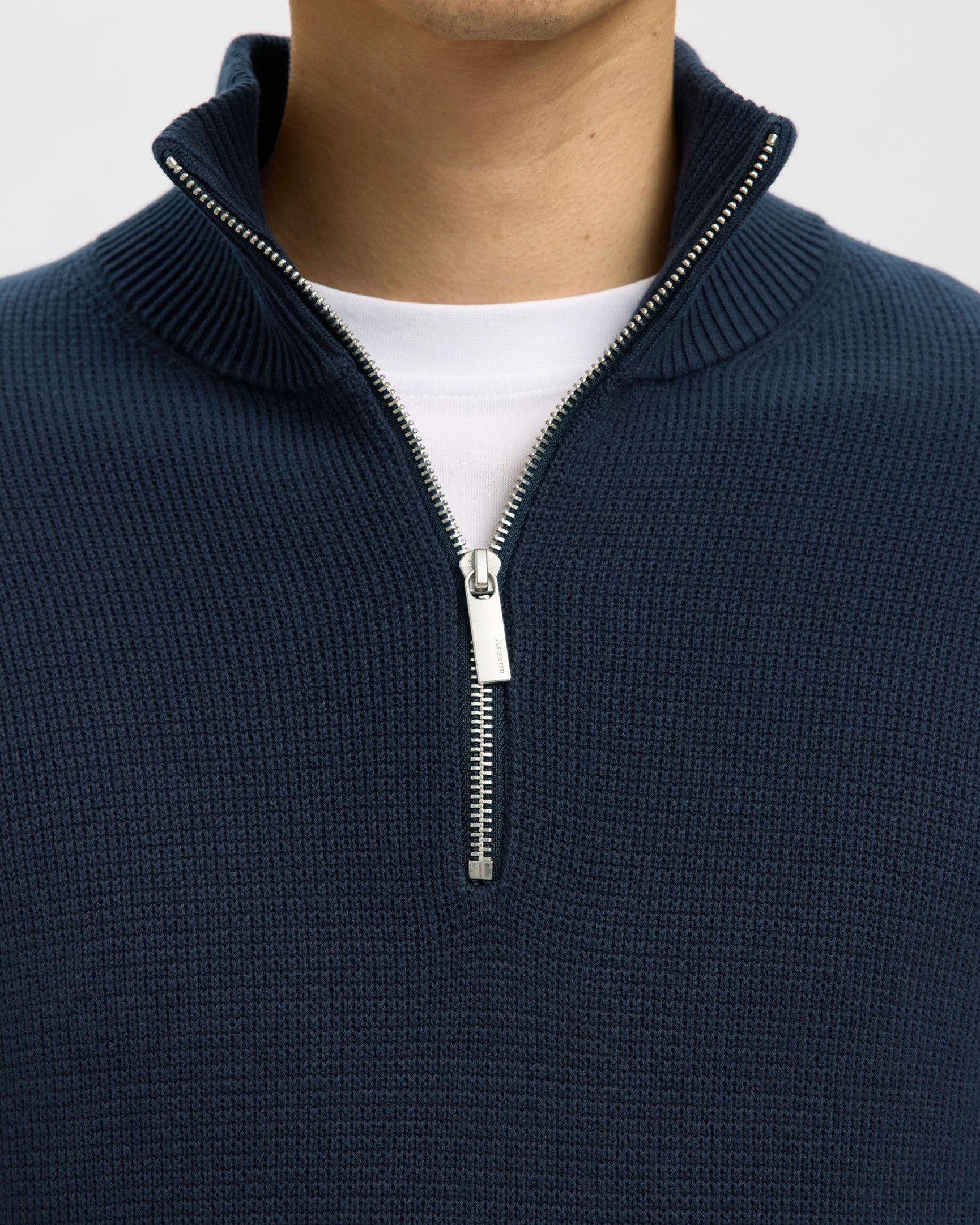 Dane Structure Half Zip Tröja