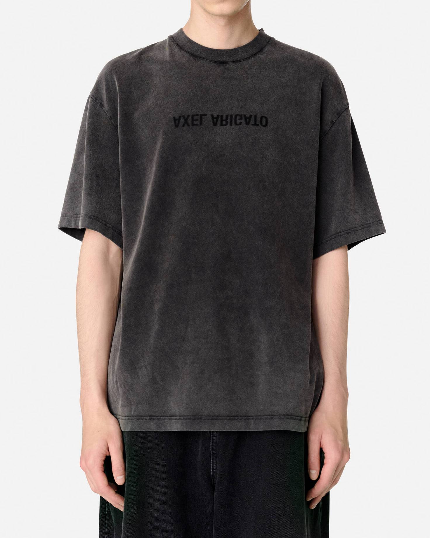 Distort T-Shirt - Washed Black