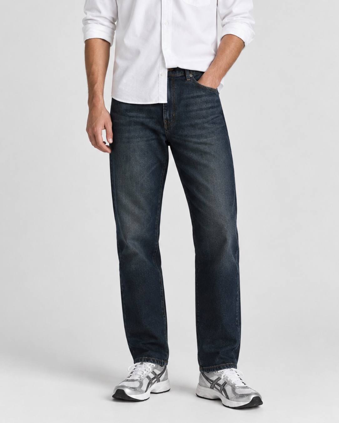 Doc Stretch Jeans - Dark Blue