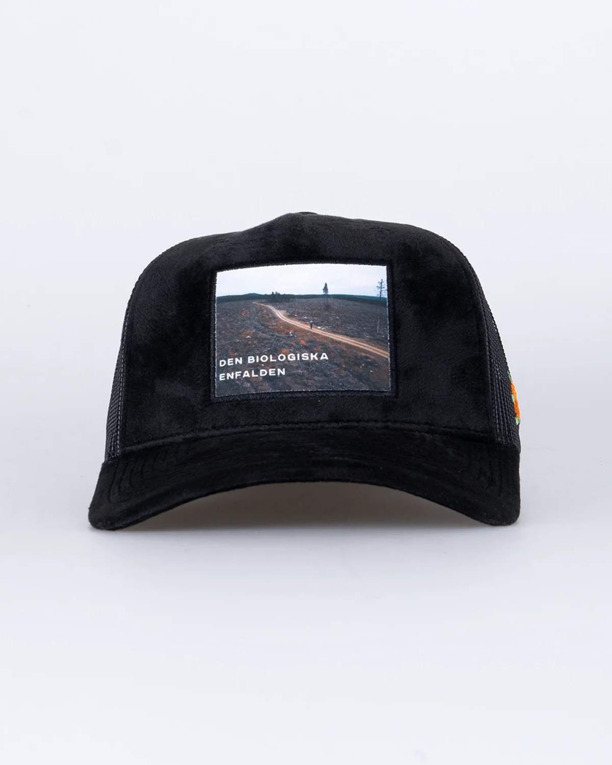 Enfalden Velvet Trucker Keps - Svart