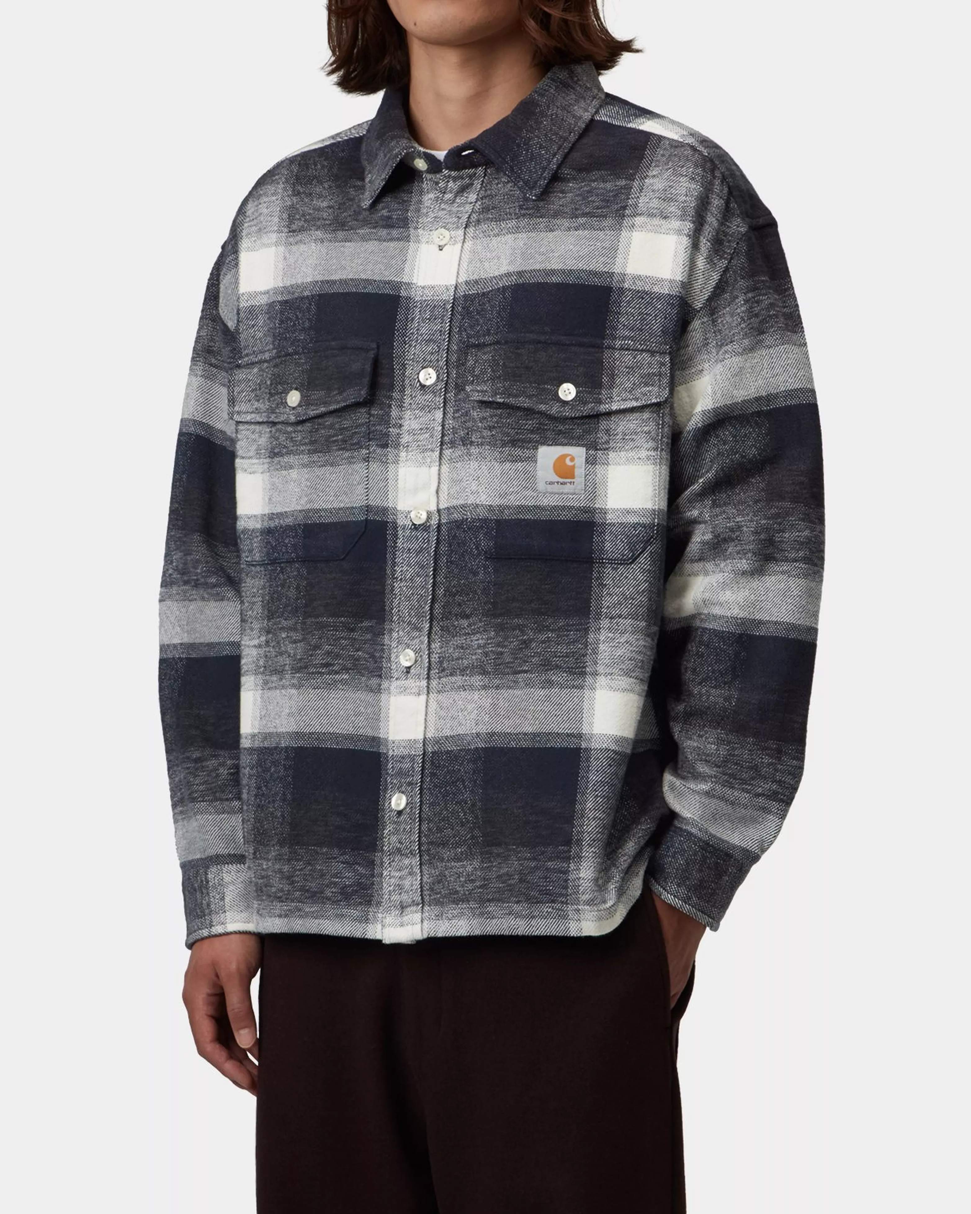 Esterson Check Skjorta - Dark Navy