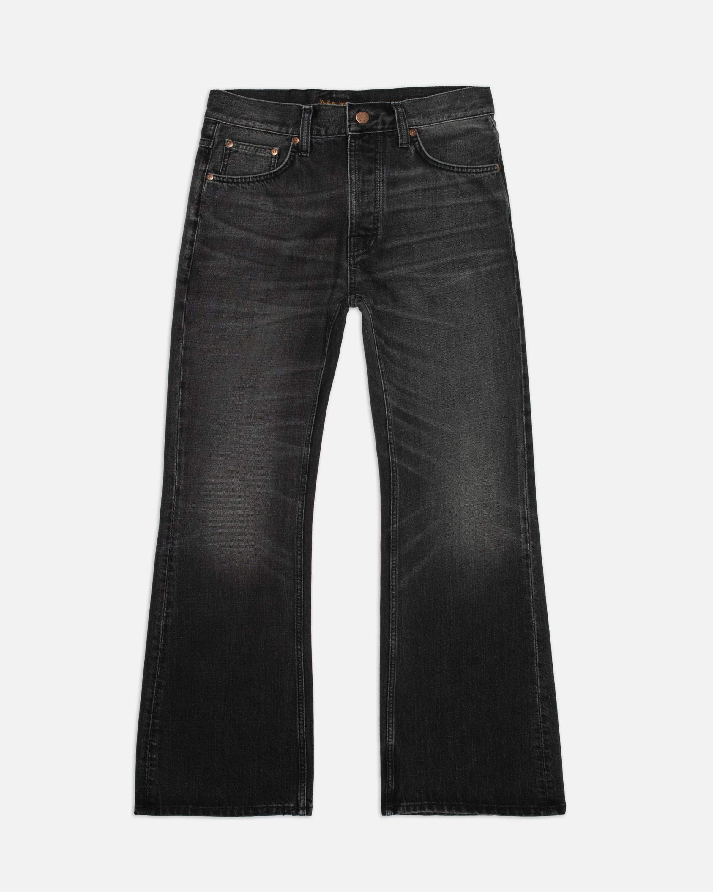 Flare Glenn Jeans - Black Storm