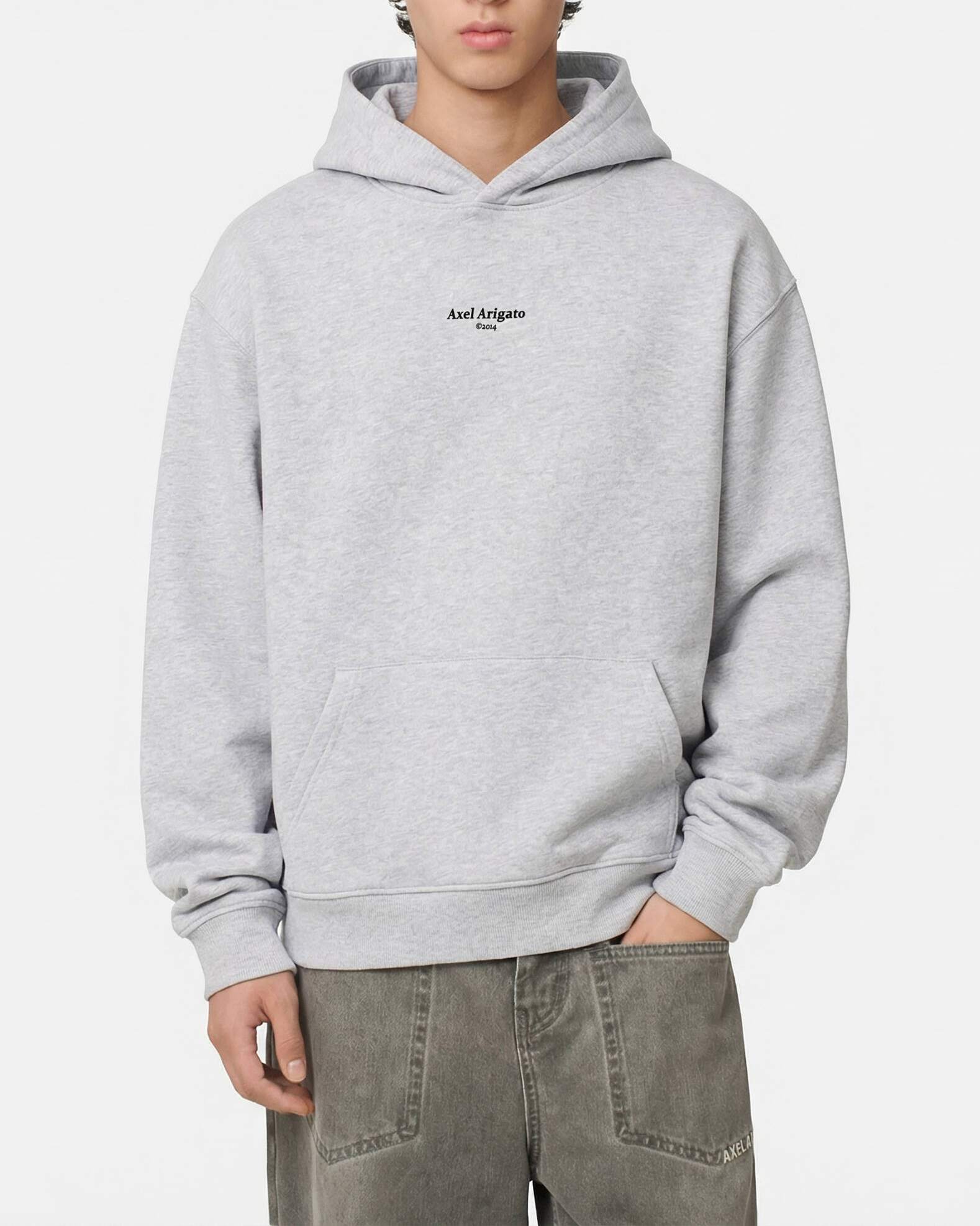 Focus Hoodie - Light Grey Melange