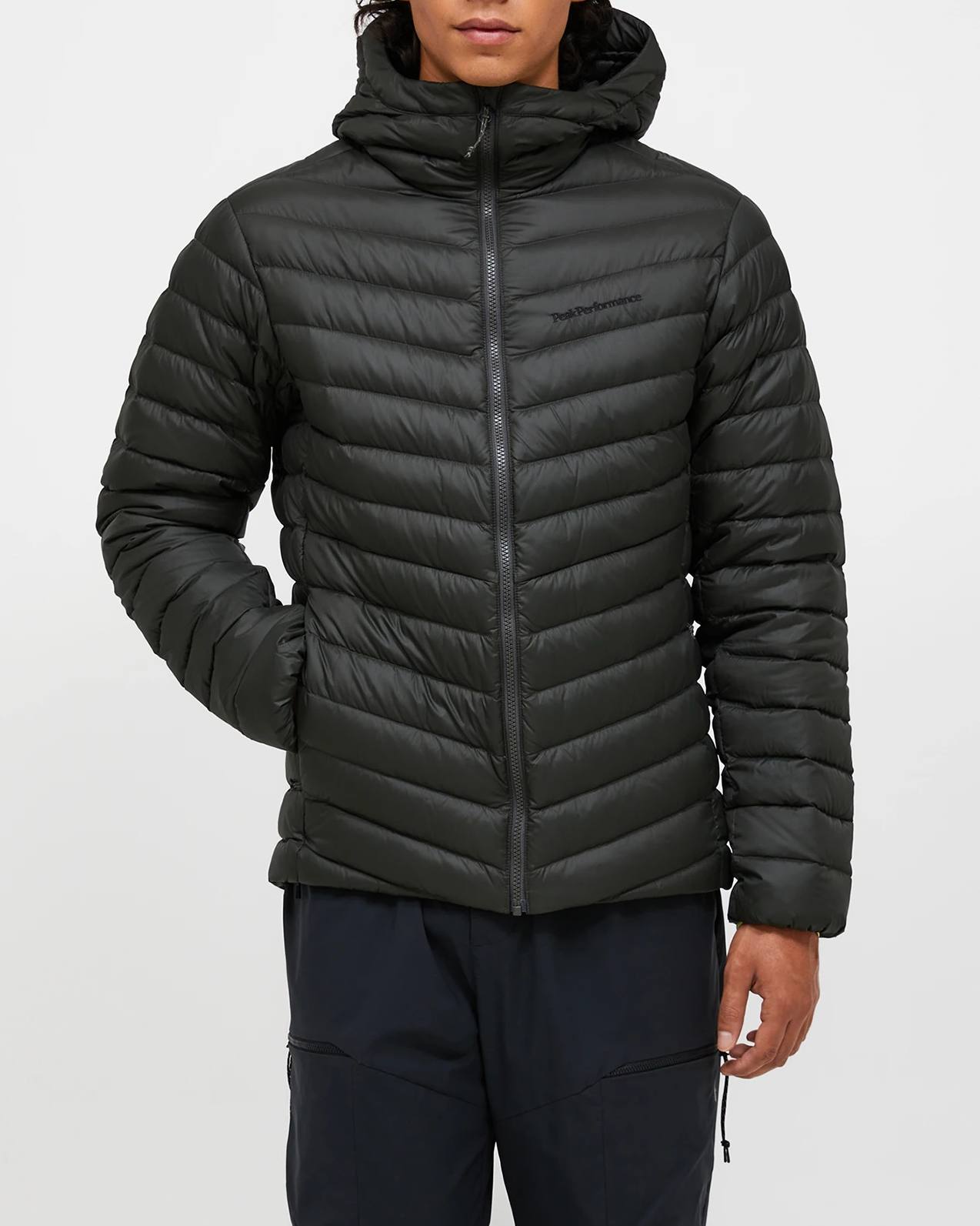 Frost Down Hood Jacka - Olive Extreme