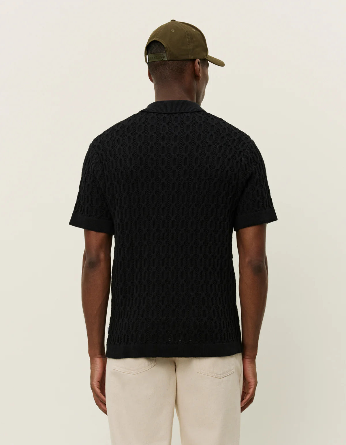 Garrett Knitted Polo Pikétröja