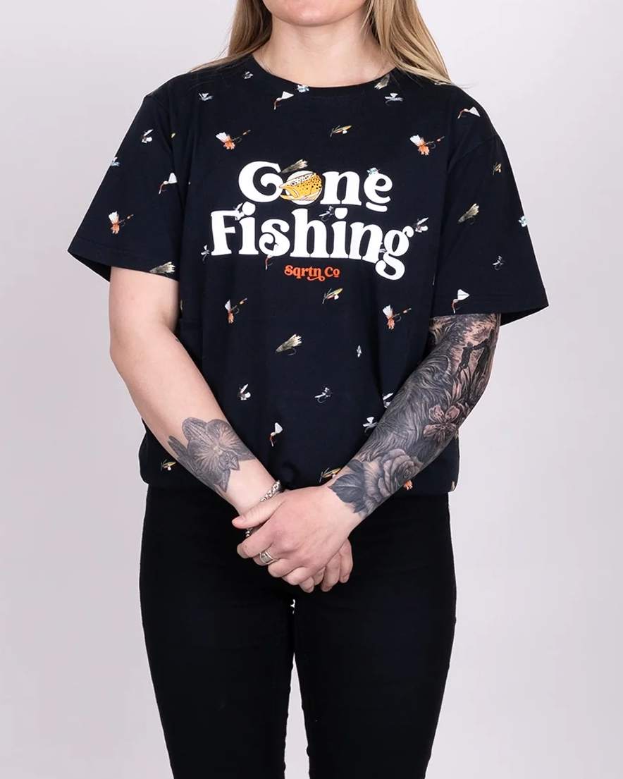 Gone Fishing Dry Fly T-Shirt